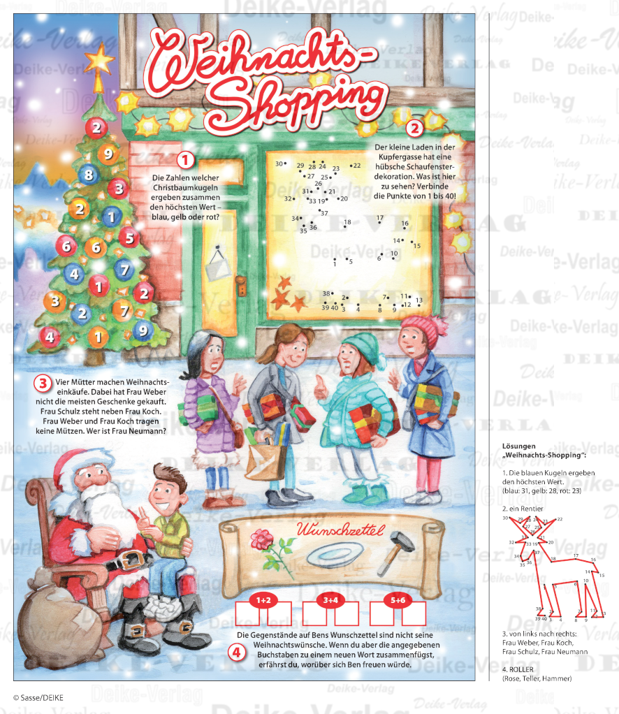 Weihnachtsshopping