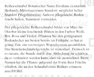 Reiherschnabel