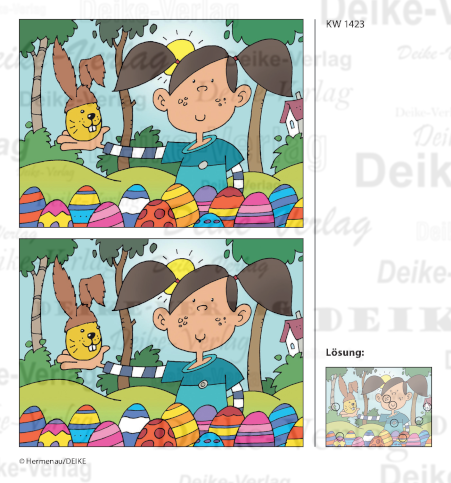Ostereier - Fehlerbilder KW 1423