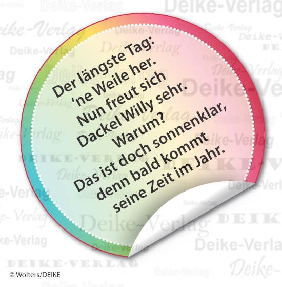 Hundstage - Reimrätsel