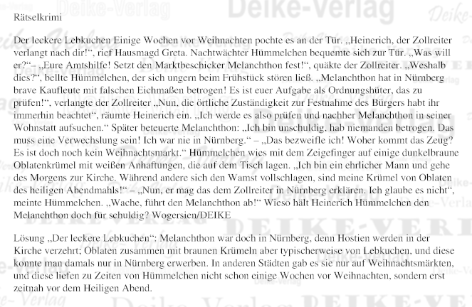 Der leckere Lebkuchen (Heinerich Hümmelin)