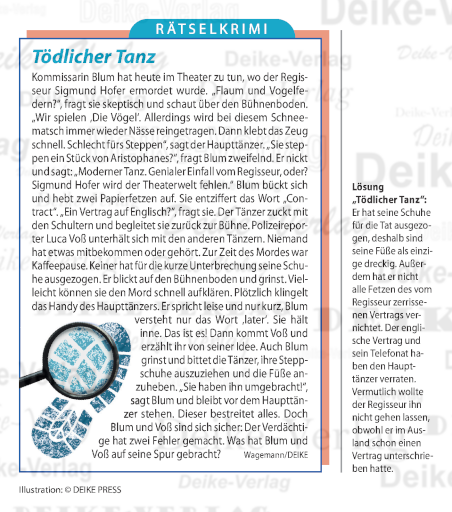 Tödlicher Tanz (Blum)