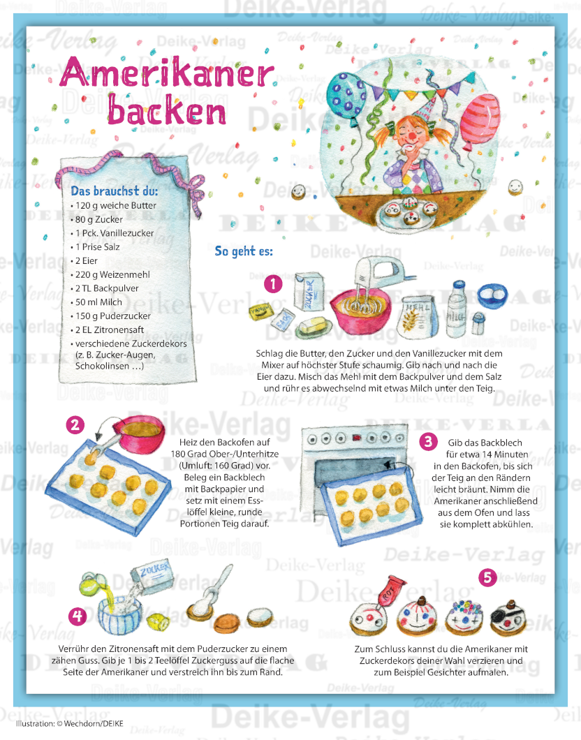Amerikaner Backen