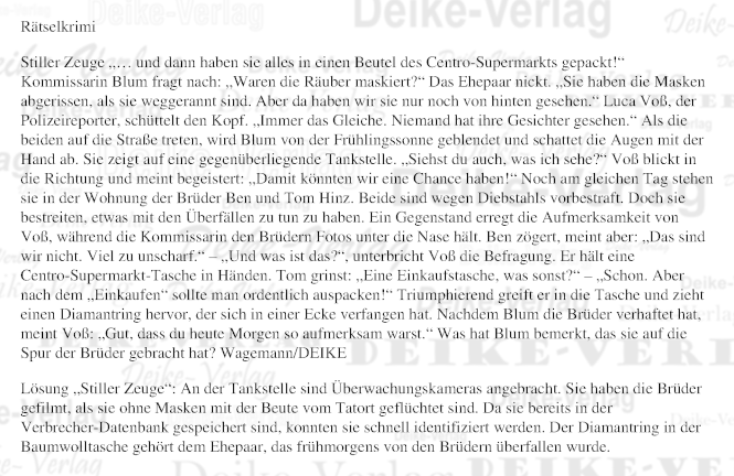 Stiller Zeuge (Liz Blum)