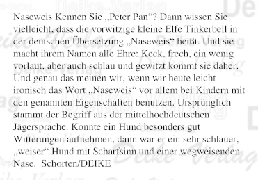 Naseweis