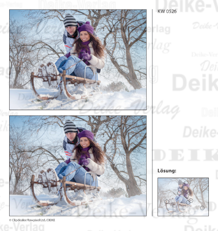 Schlittenfahren - Fehlerbilder KW 0526