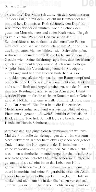 Scharfe Zunge