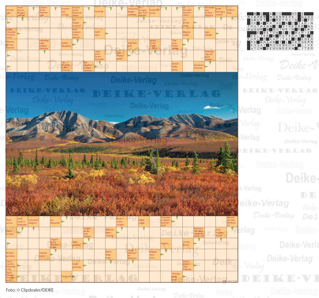 Indian Summer (Schwedenrätsel) DIN A5