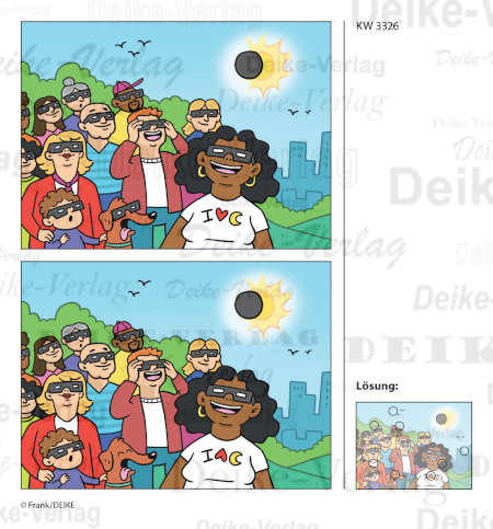 Sonnenfinsternis - Fehlerbilder KW 3426