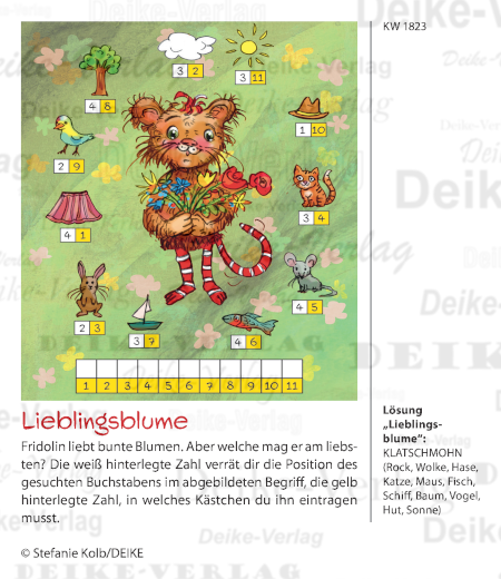 Klatschmohn - Der fabelhafte Fridolin KW 1823