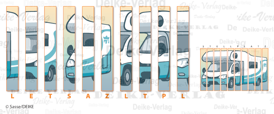 Wohnmobil - Puzzle