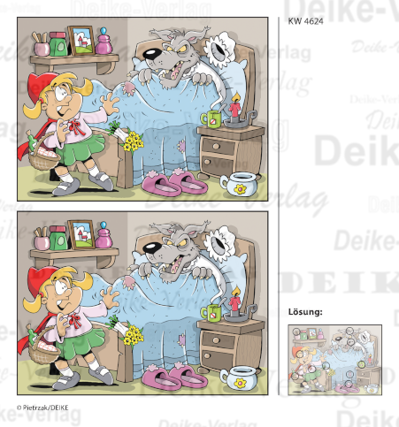 Rotkäppchen - Fehlerbilder KW 4624