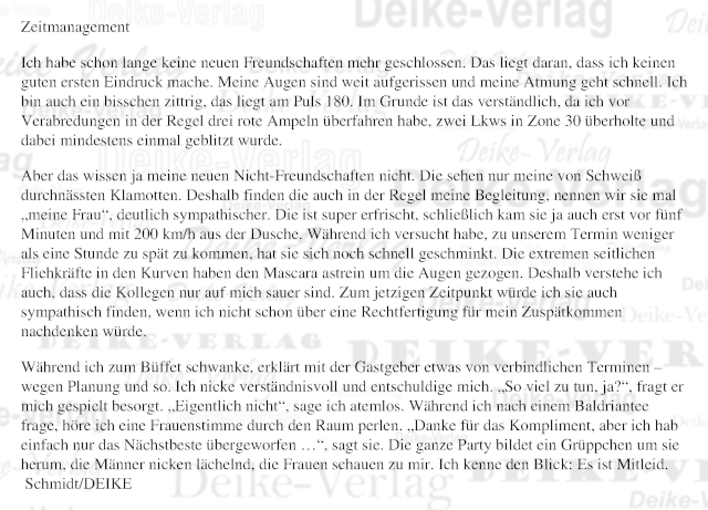 Zeitmanagement