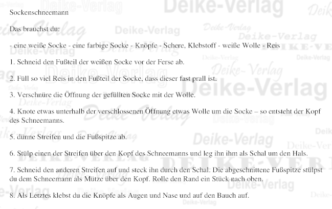 Sockenschneemann