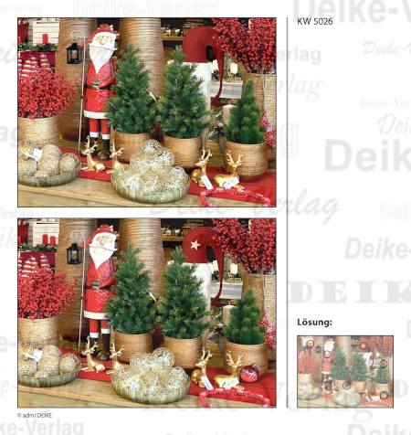 Adventsdekoration - Fehlerbilder KW 5026