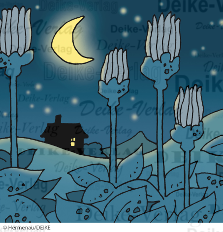 Blumen bei Nacht 