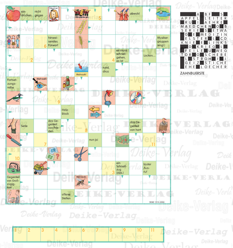 Zahnbürste (Schwedenrätsel)