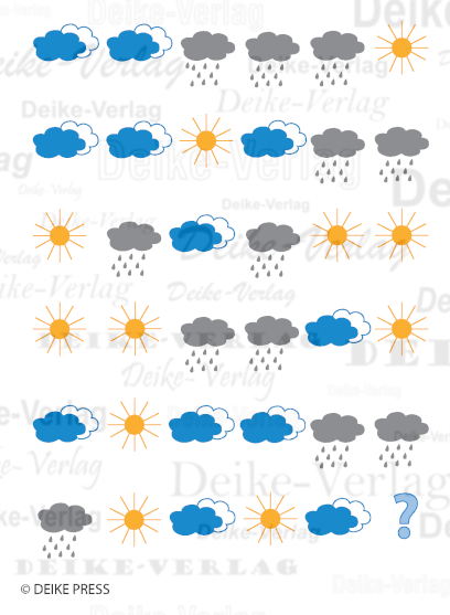 Wolken, Wetter - Folgerätsel