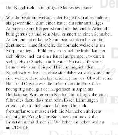 Der Kugelfisch